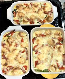 ほうれんそうのキッシュ風