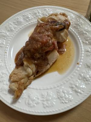 塩麹トマトチキン