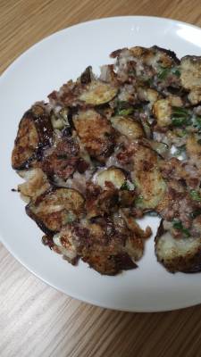 うちの定番 なすおやき