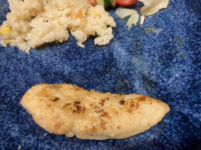 ささ身のソテー レモンソース