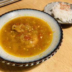 トマトチキンカレー