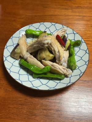 鶏肉と夏野菜の南蛮漬け