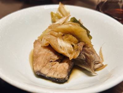 ぶりのアラ炊き