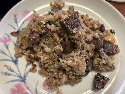 ガーリックステーキチャーハン