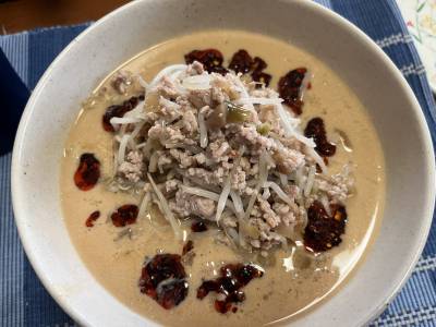 冷やし汁あり担々麺