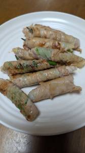 オクラの豚肉巻き