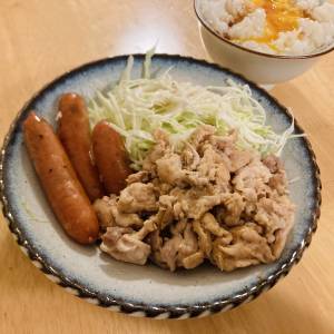 豚のしょうが焼き