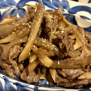 ごぼうと糸こんにゃくの炒め煮