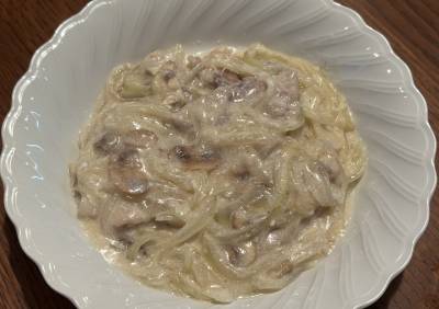 豚こまストロガノフ風